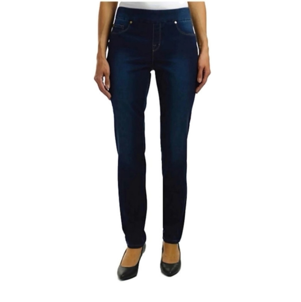 NWT Haggar Pull-On Dream Jeans 12